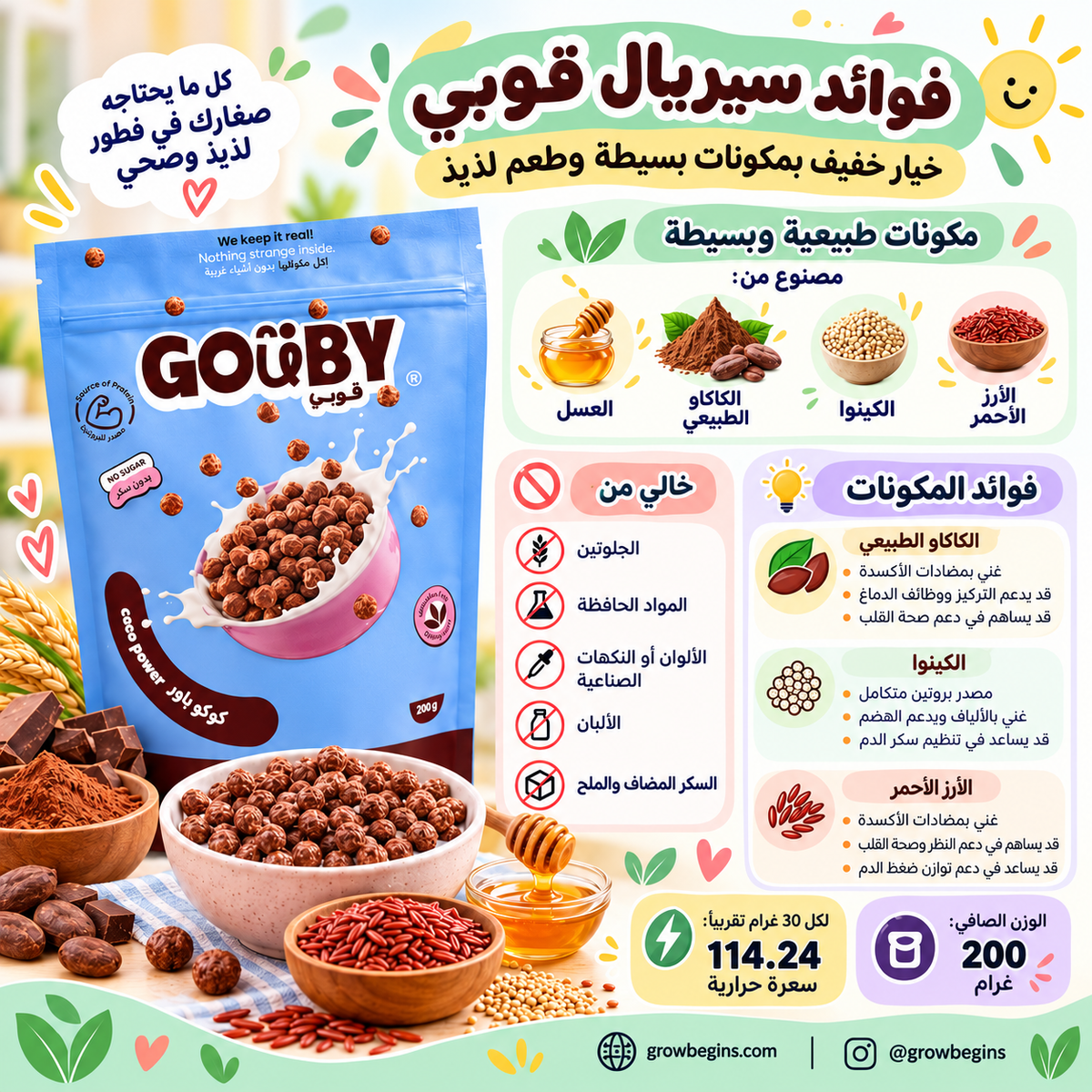 Goupy Chocolate Cereal