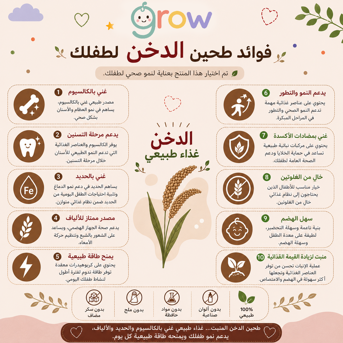 مسحوق طحين الدخن